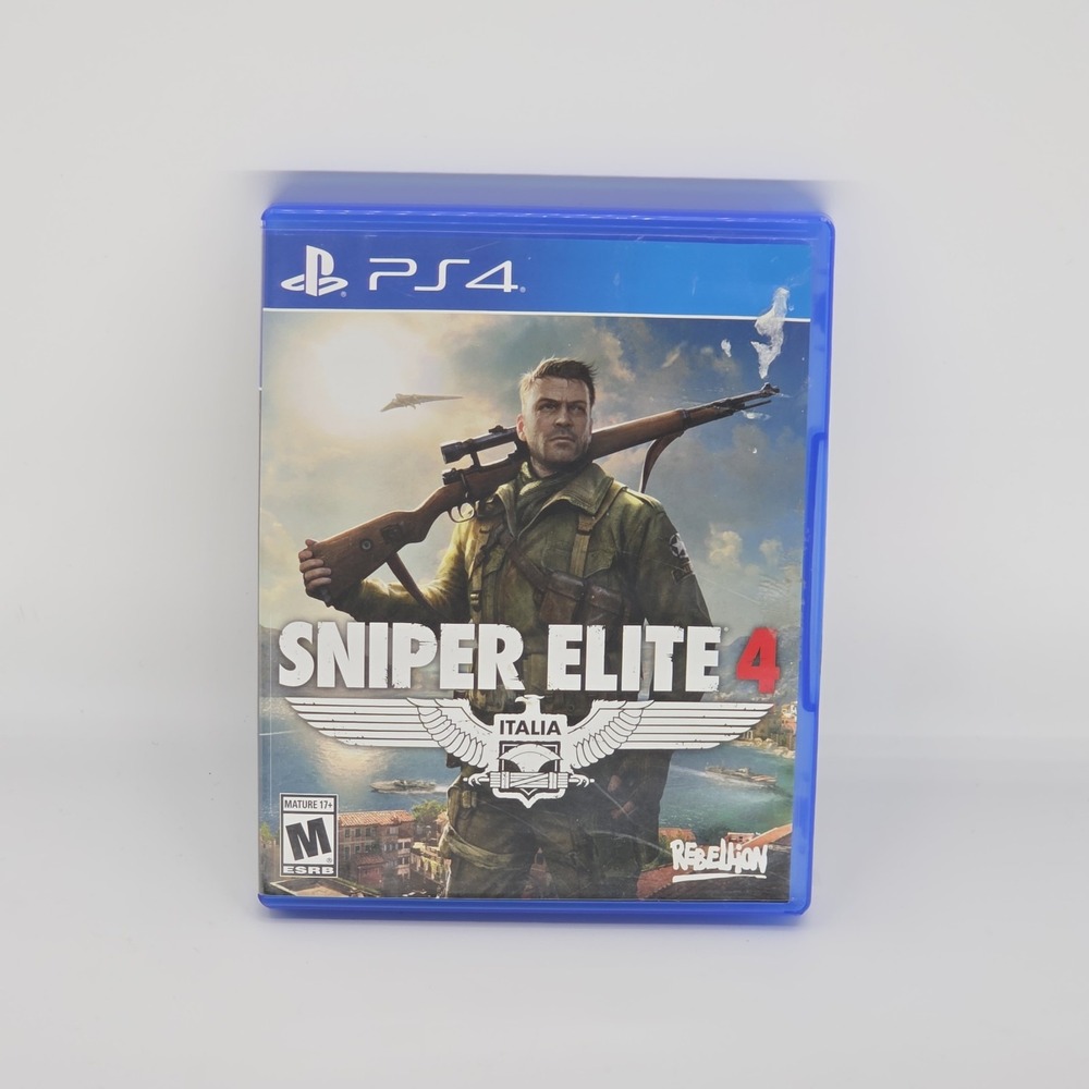 Sniper Elite 4 Italia PS4 PlayStation 4 Video Game Sniper Tactical Shooter